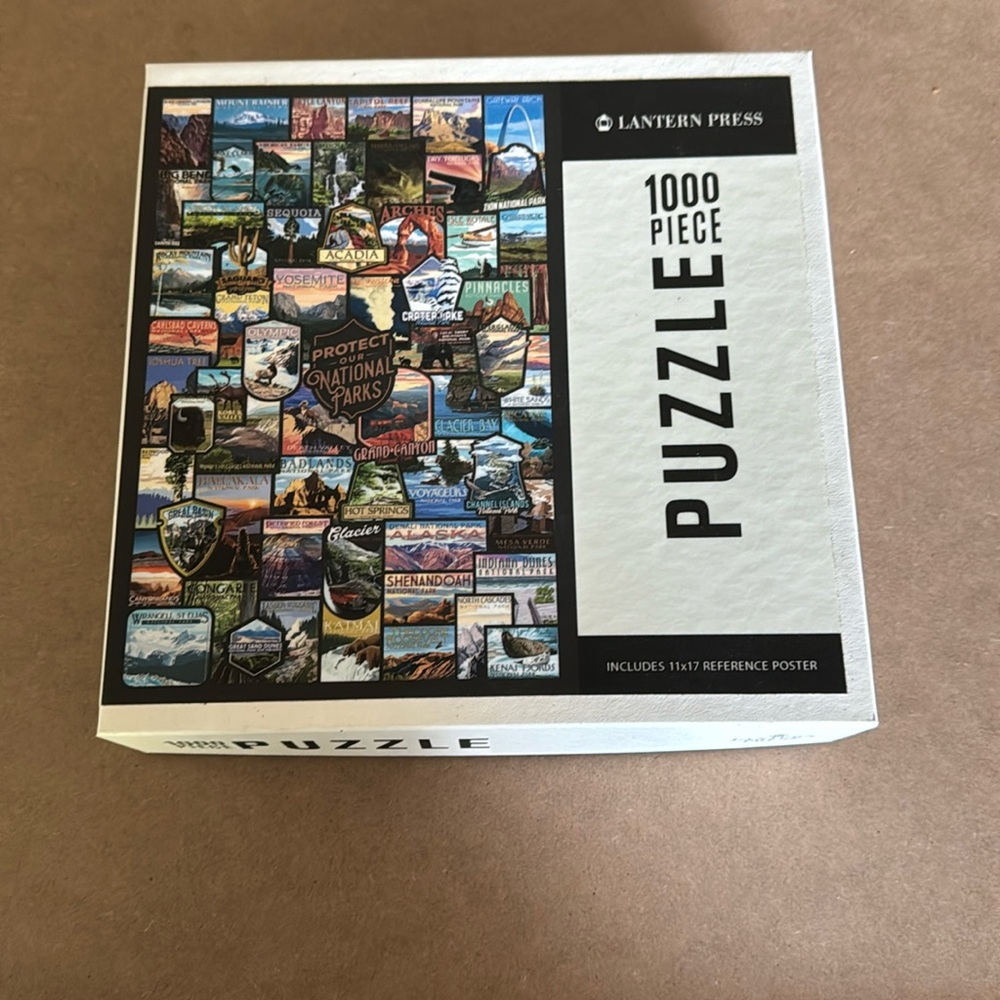 Lanter Press National Park Puzzle 1000 pc